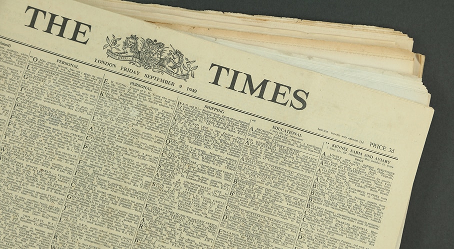 The Times Original Newspapers